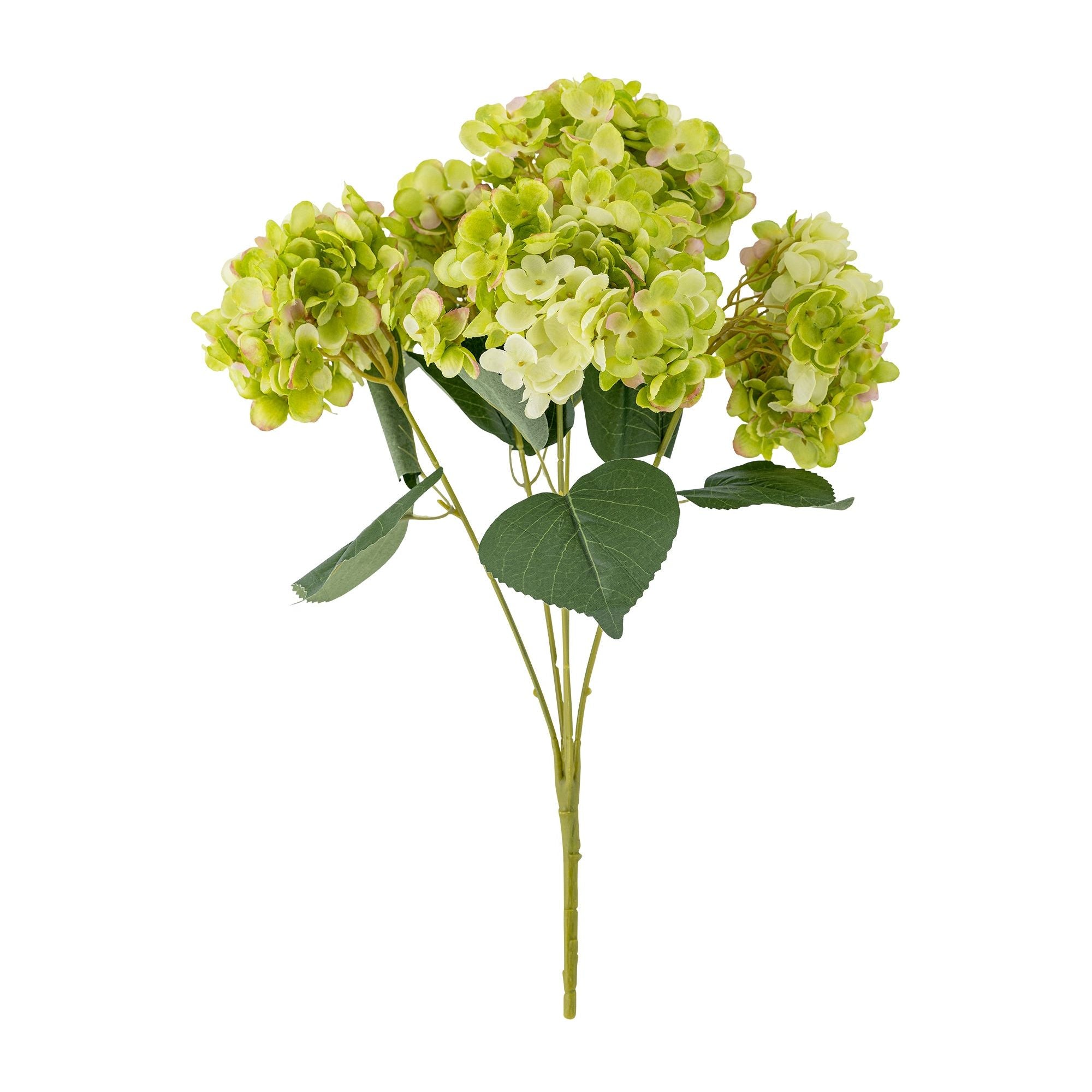 Bloomingville Hydrangea Stjälk, Vit, Konstgjorda Blommor
