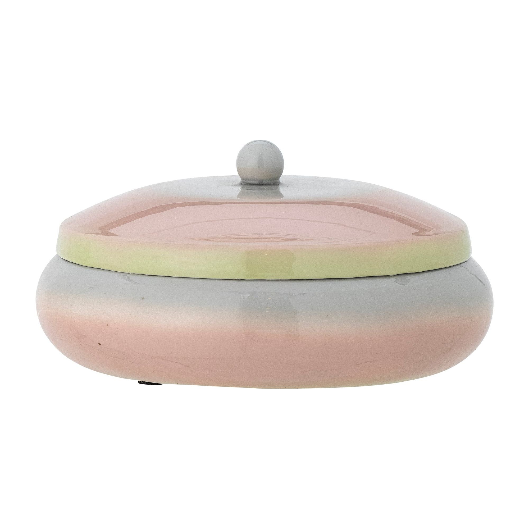 Bloomingville Peach Burk med Lock, Ros, Metall