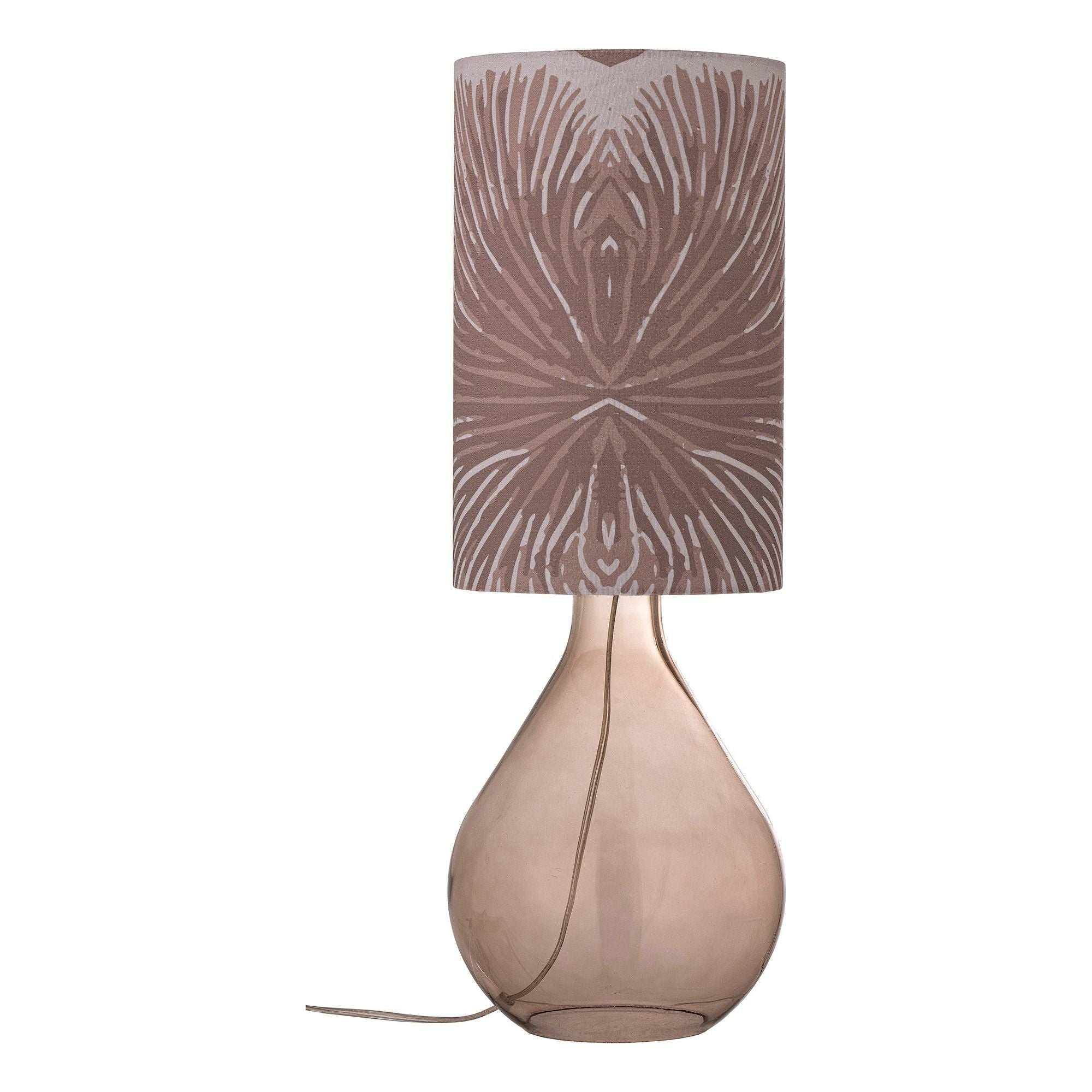 Creative Collection Leni Bordslampa, Brun, Glas