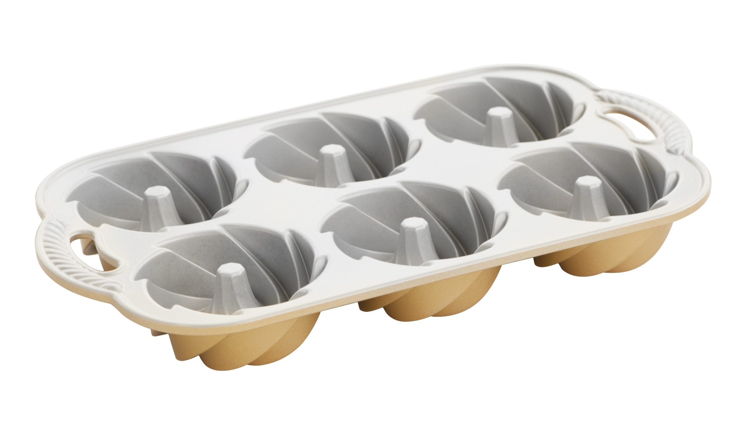 Nordic Ware Nordic Ware Heritage Bundtlette Pan Guld-Holykitchen