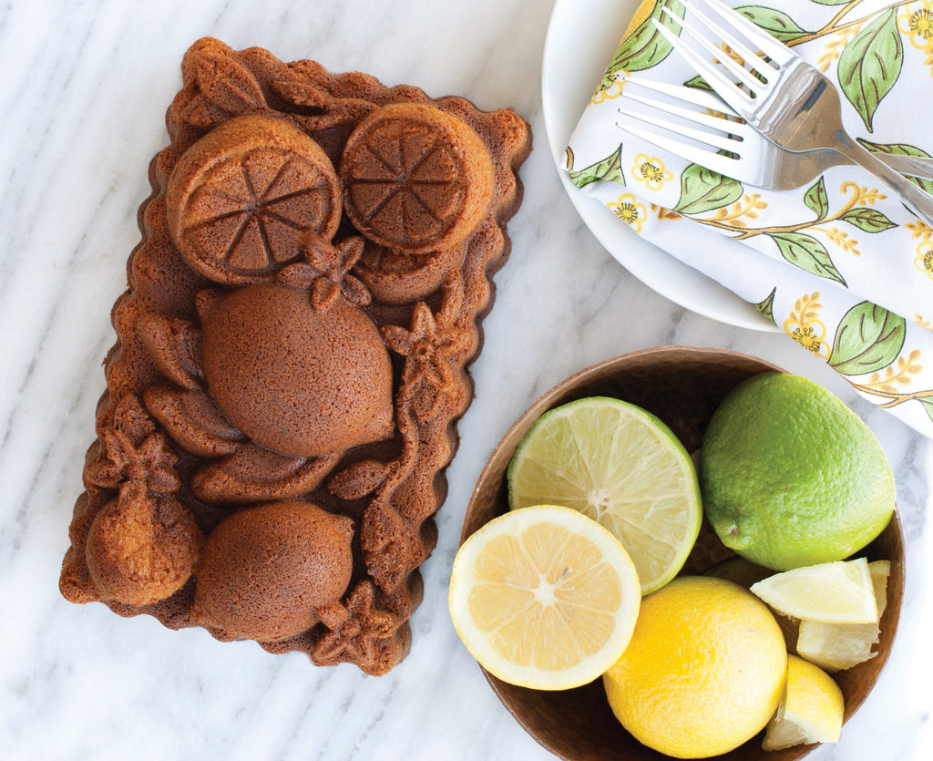 Nordic Ware Nordic Ware Citrus Blossom Loaf Pan-Holykitchen