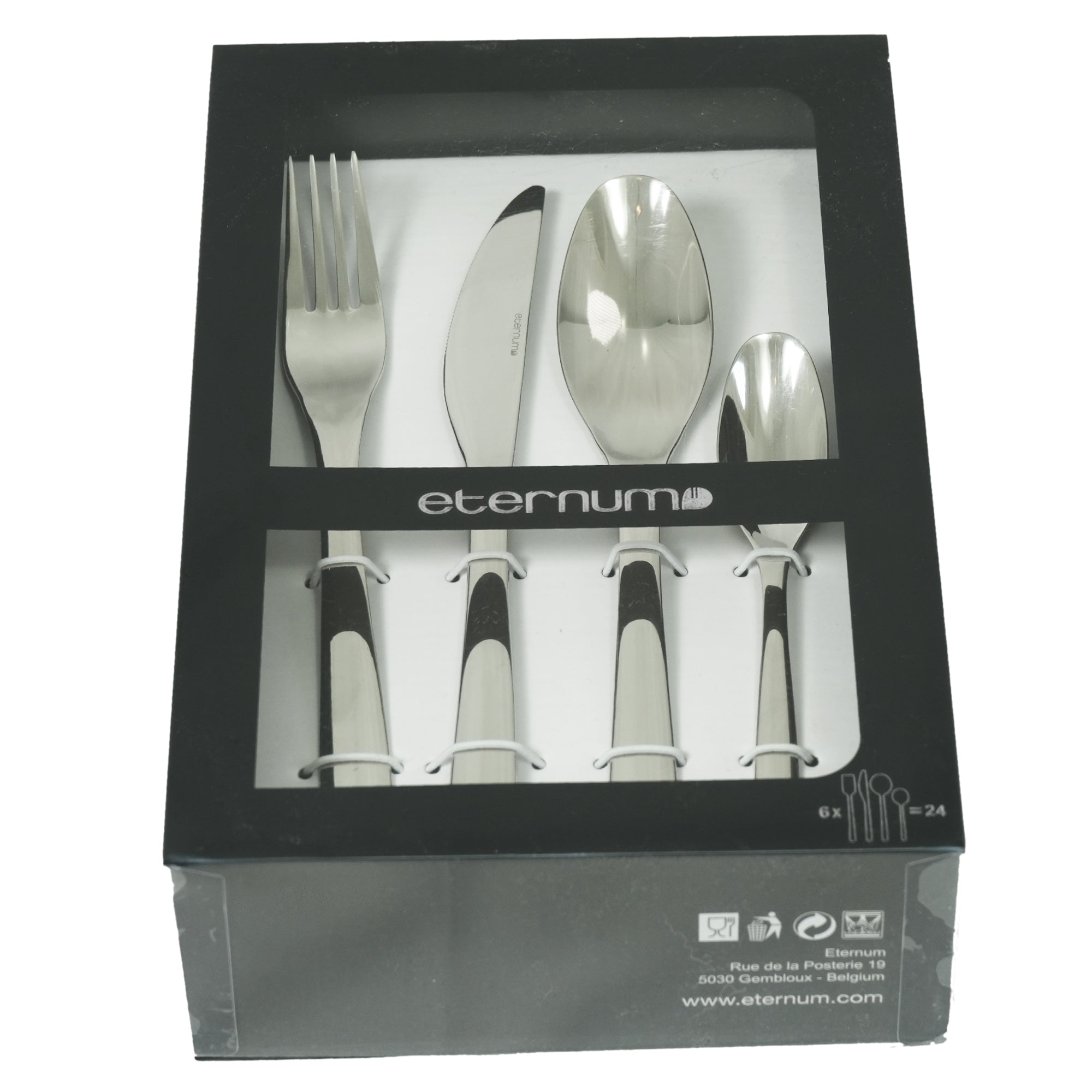 Eternum Eternum Bestickset Alfa Rostfritt Stål 24 delar-Holykitchen