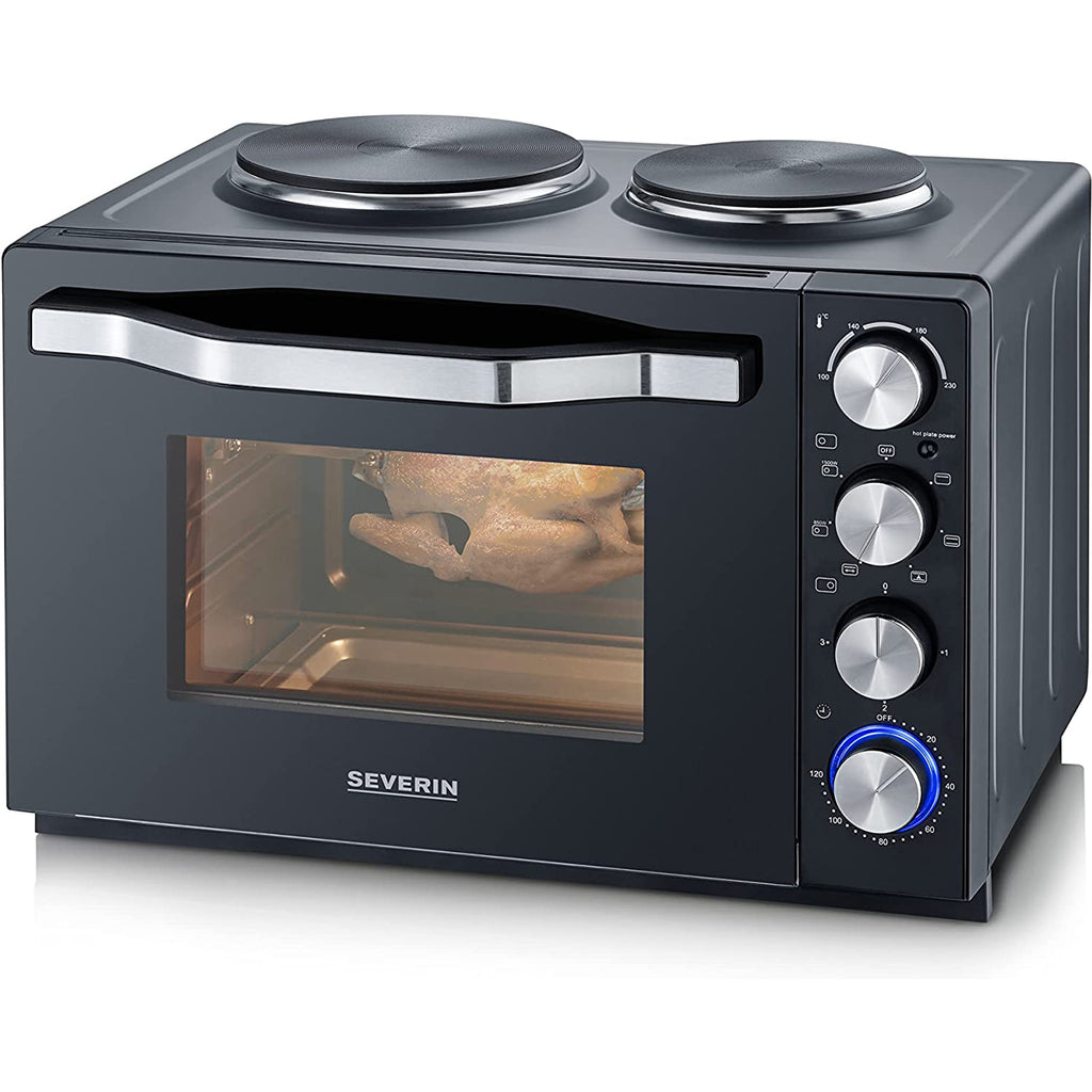 Severin Bänkspis med 2st plattor 30l 2500W TO2074-Holykitchen