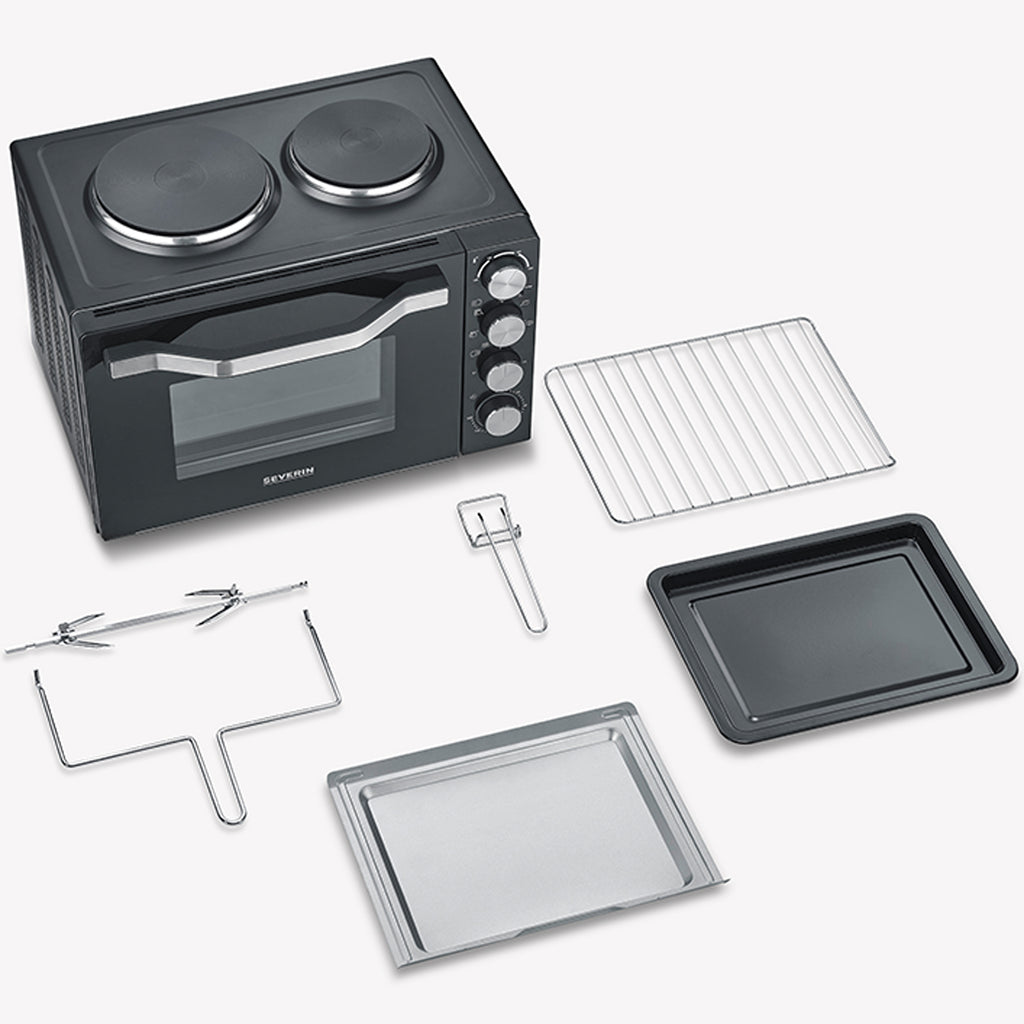 Severin Bänkspis med 2st plattor 30l 2500W TO2074-Holykitchen