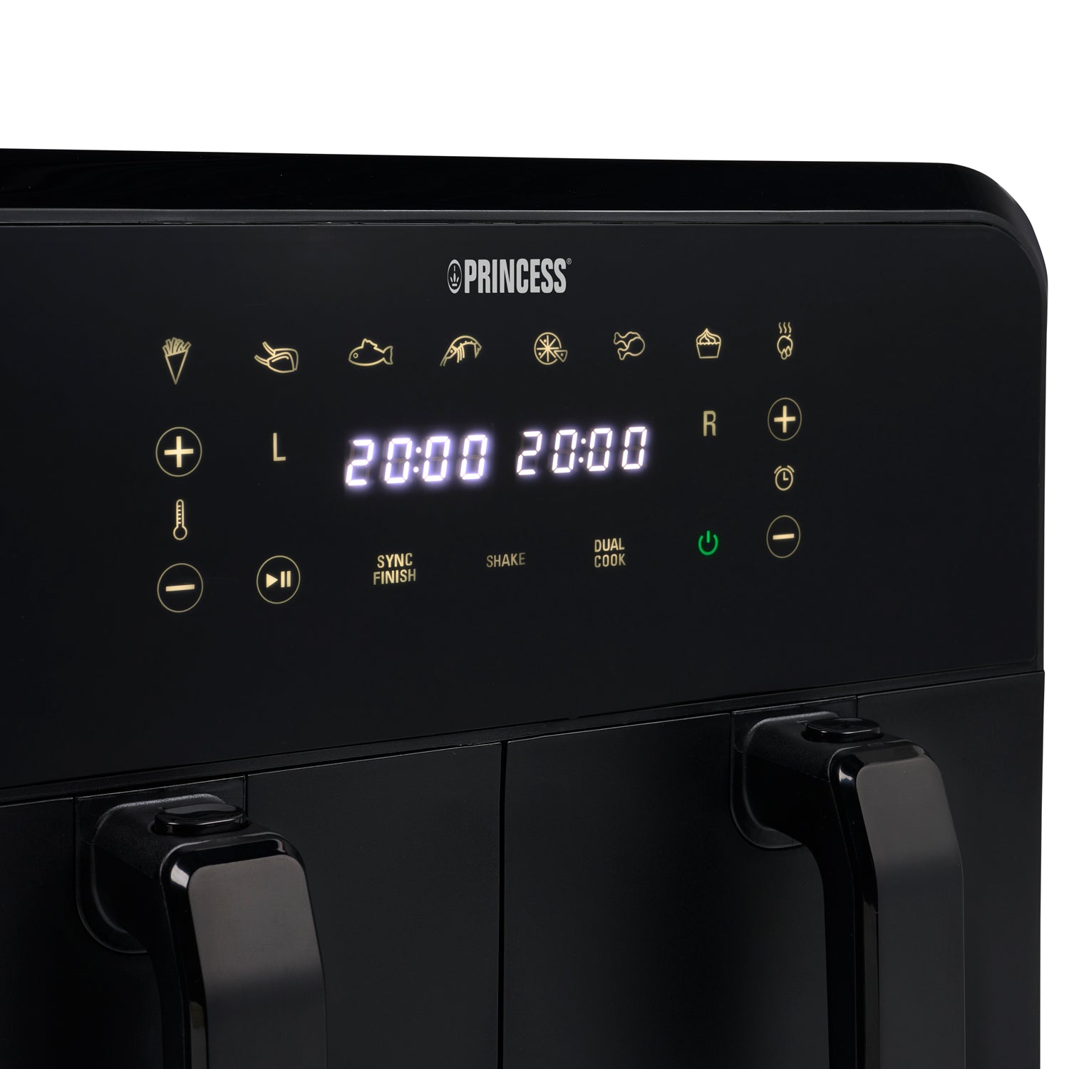 Princess Airfryer med dubbla korgar 2X4L 2400W - 182068