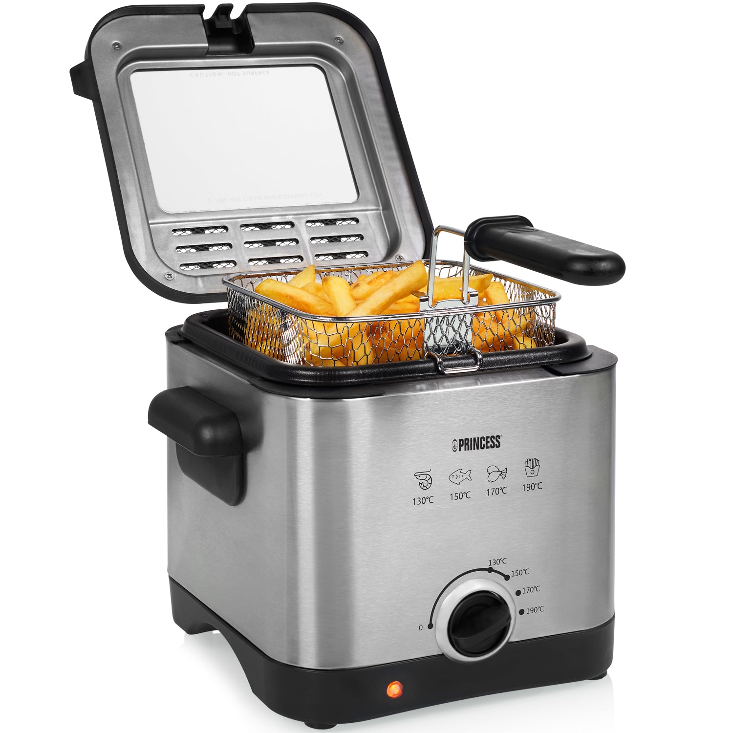 Princess Fritös 1,5l Kompakt 182612 Hög effekt-Holykitchen