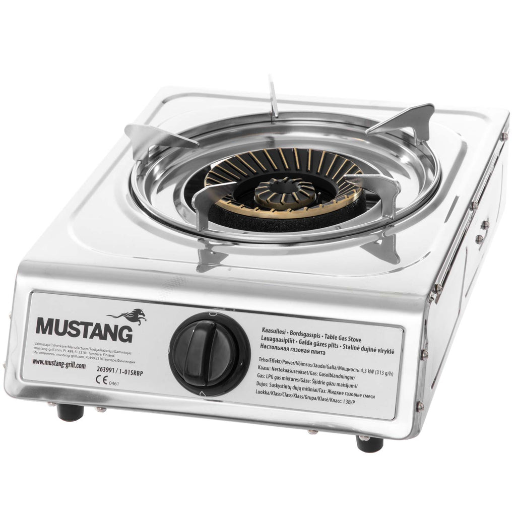 Mustang Gasolkök 1-brännare-Holykitchen