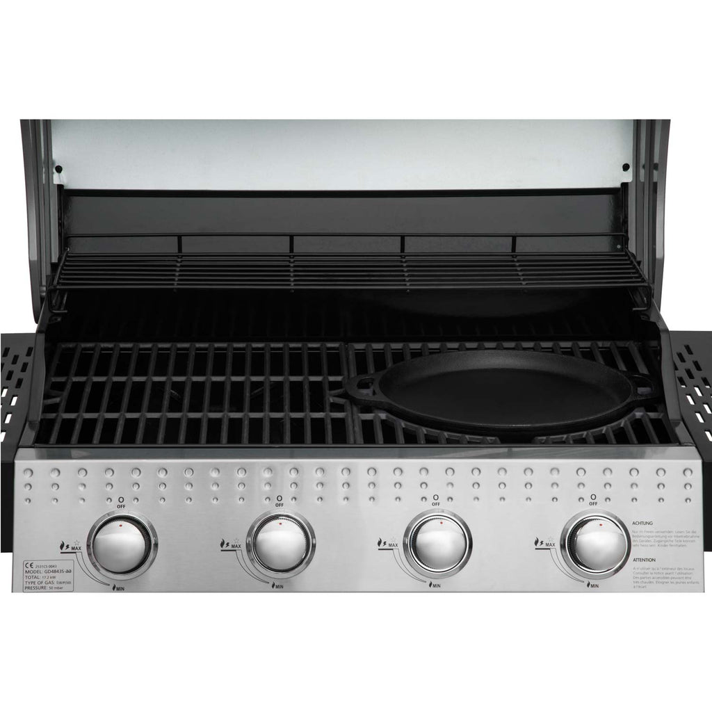 Mustang Gjutjärnspanna Multigrill 30 cm-Holykitchen