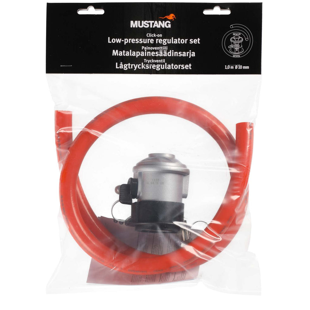 Mustang Regulatorset med tryckventil FI/NO/DK-Holykitchen