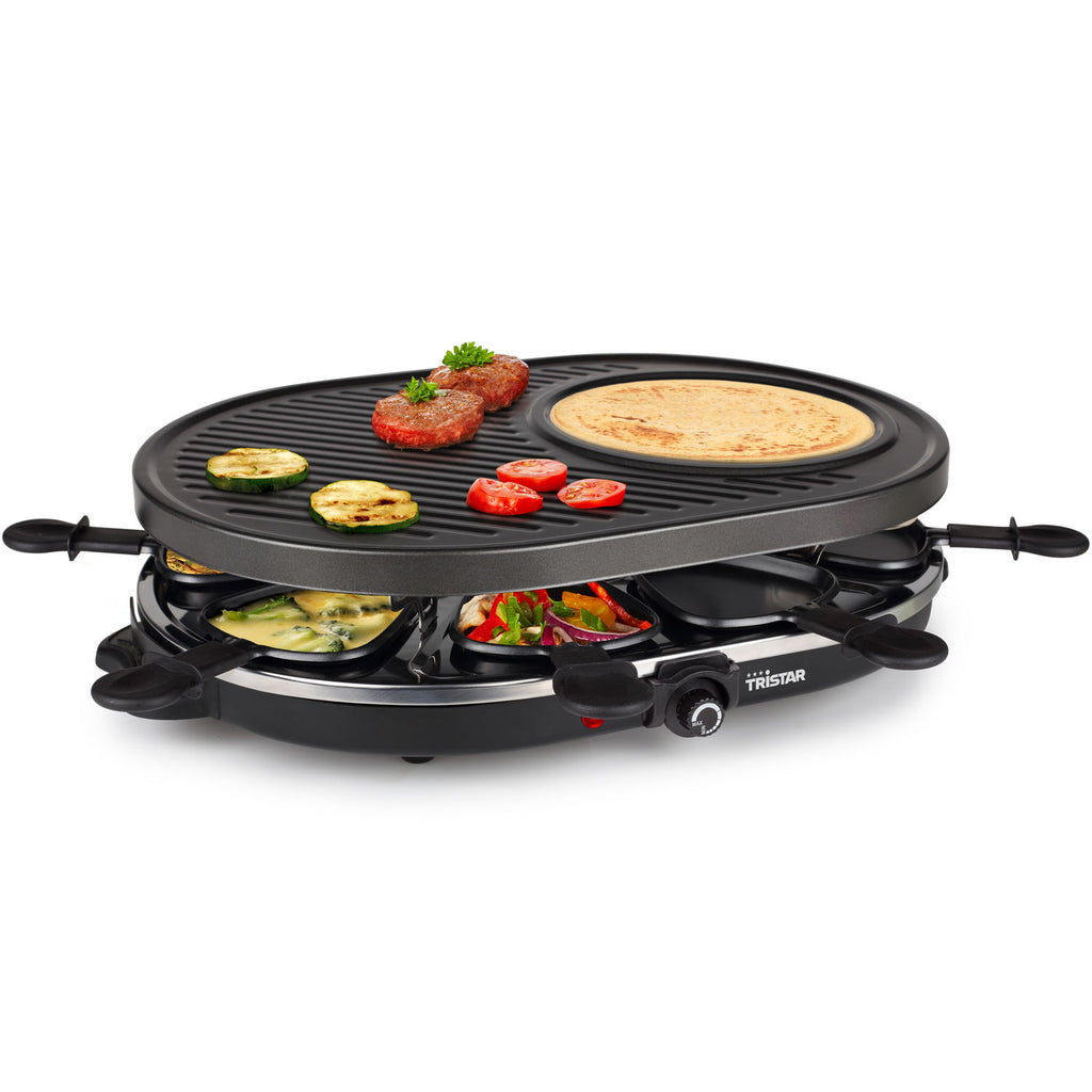 Tristar Raclette - 5 i 1 RA-2996 upp till 8pers.-Holykitchen