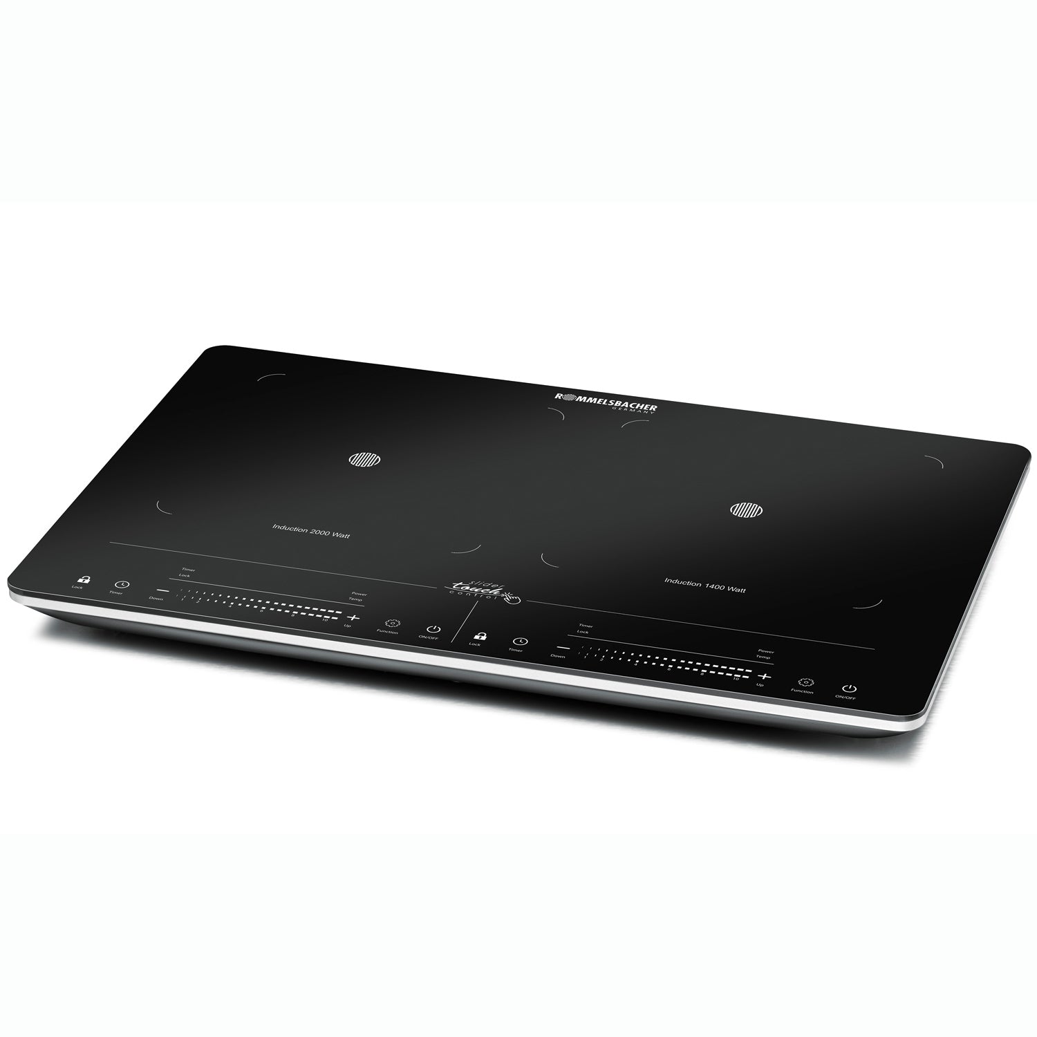 Rommelsbacher Kokplatta Dubbel Induktion CT 3420/IN 2000W LED