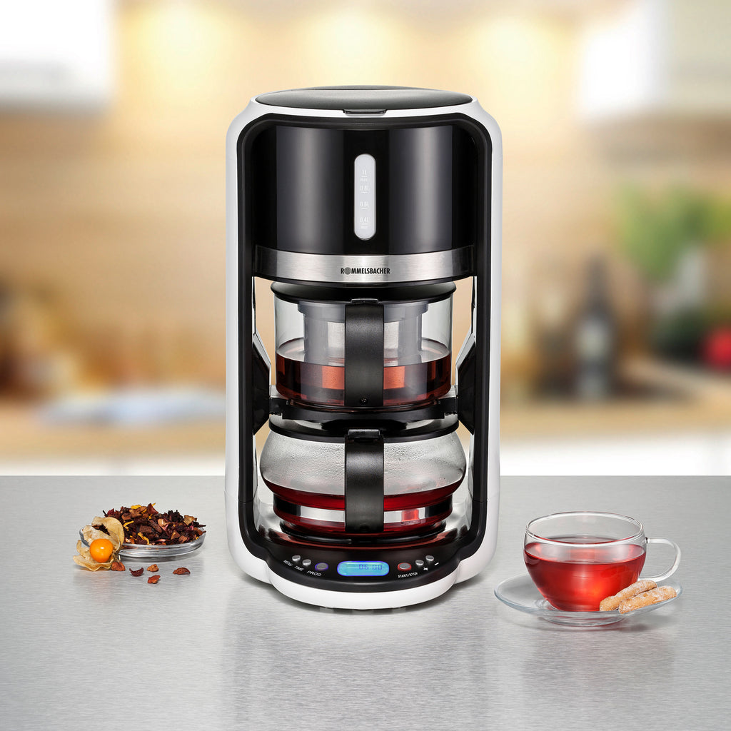 Rommelsbacher Tebryggare Automatisk TA 1200 Timer funkt. Olika temp.-Holykitchen