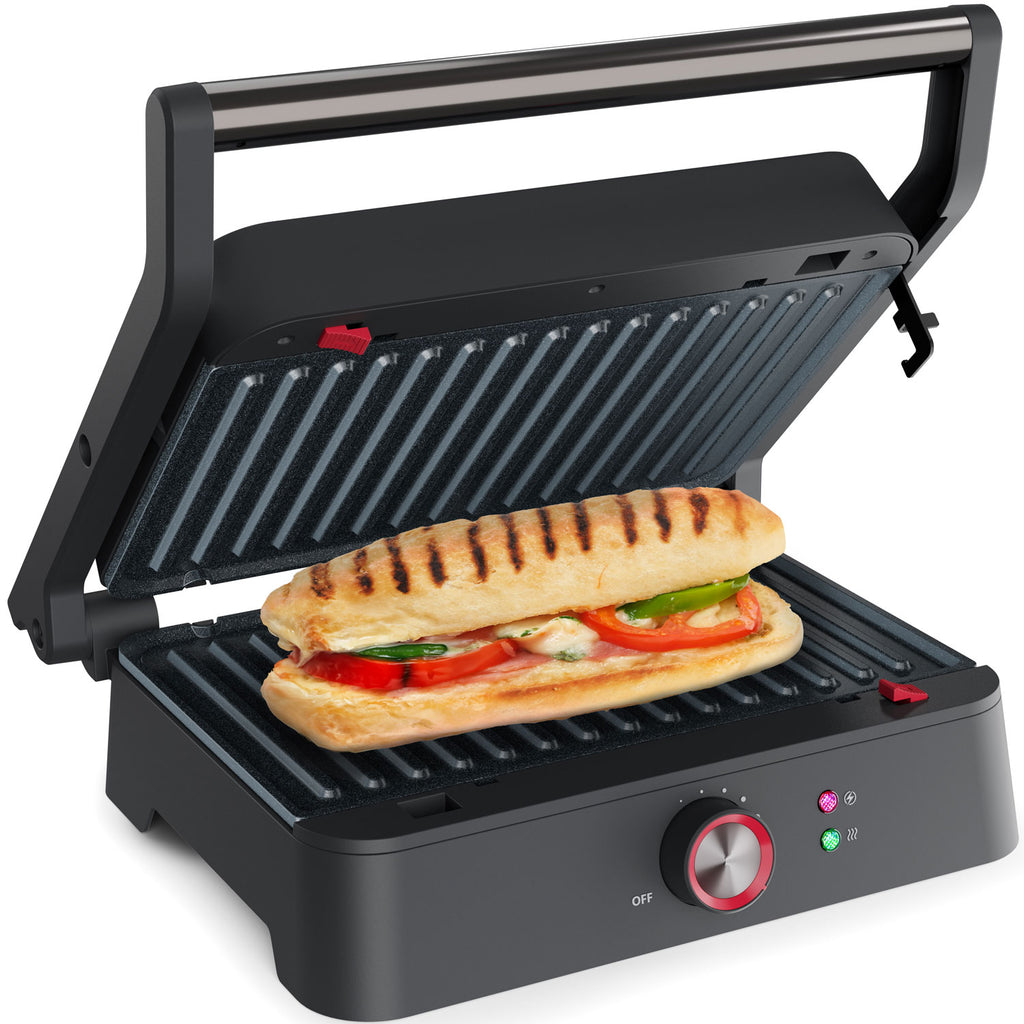 Princess Kontaktgrill Utfällbar 117502 1500W 27,5X18cm-Holykitchen