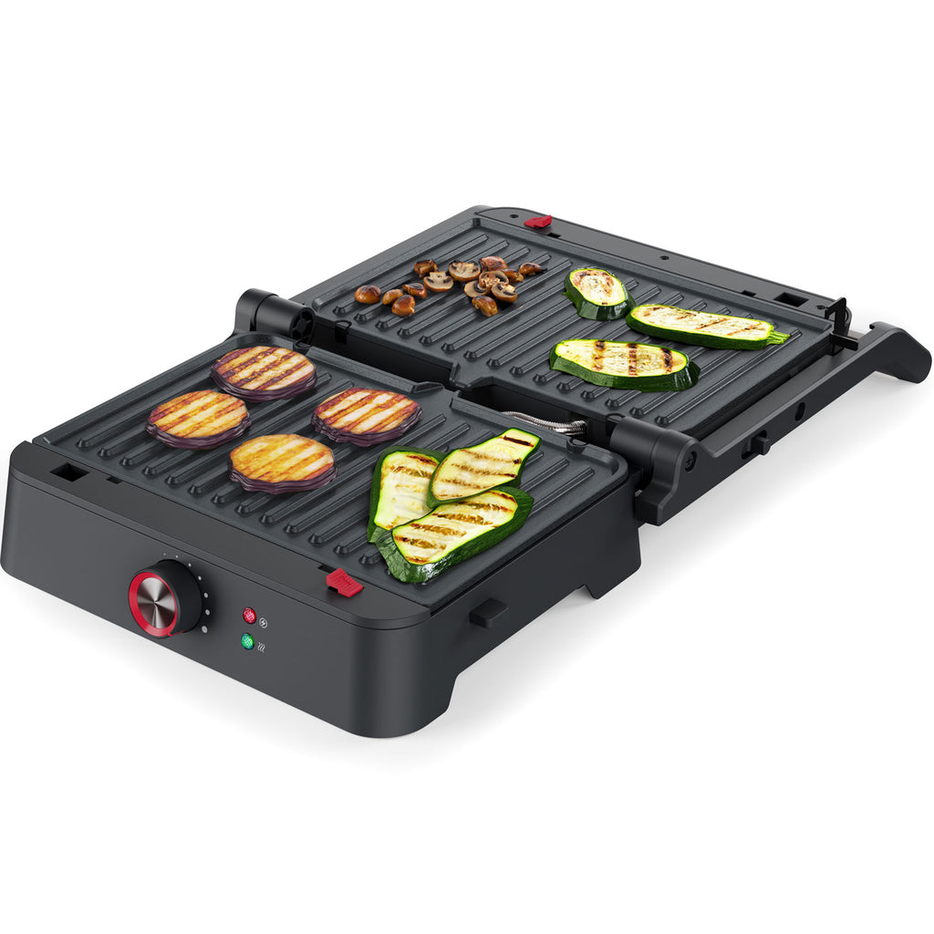 Princess Kontaktgrill Utfällbar 117502 1500W 27,5X18cm-Holykitchen