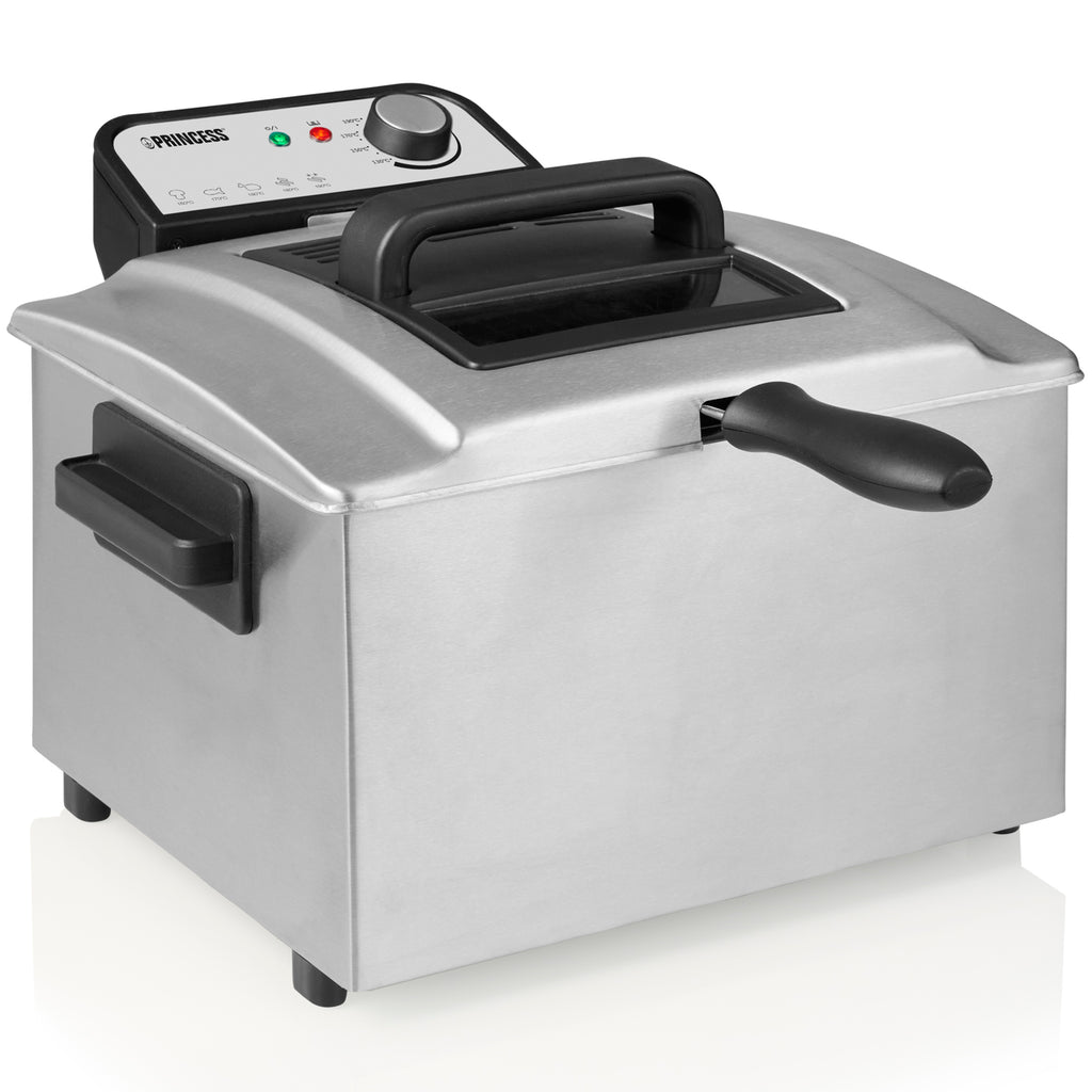 Princess Fritös 5l Maxi 184090 3270W Rostfritt stål Emaljerad balja-Holykitchen