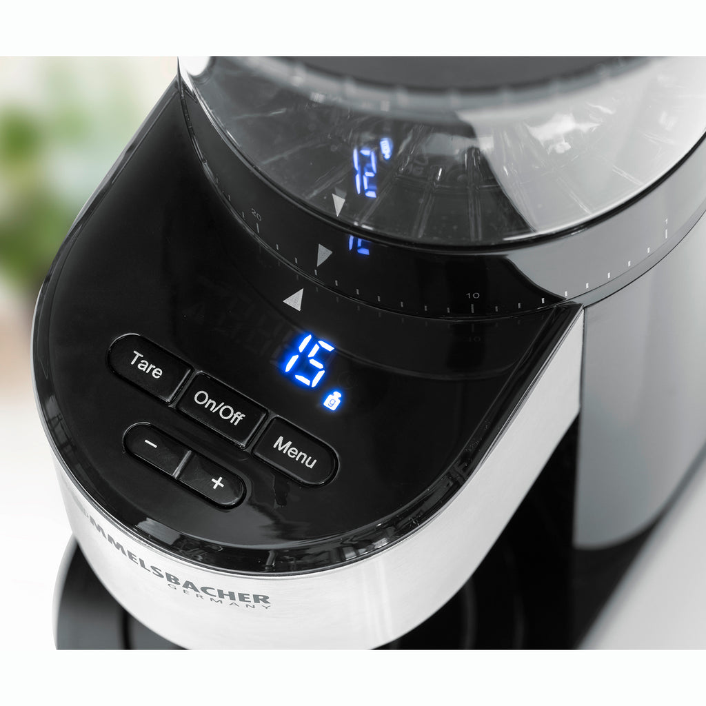 Rommelsbacher Kaffekvarn PRO med integrerad våg EKM 500 för Espresso-Holykitchen