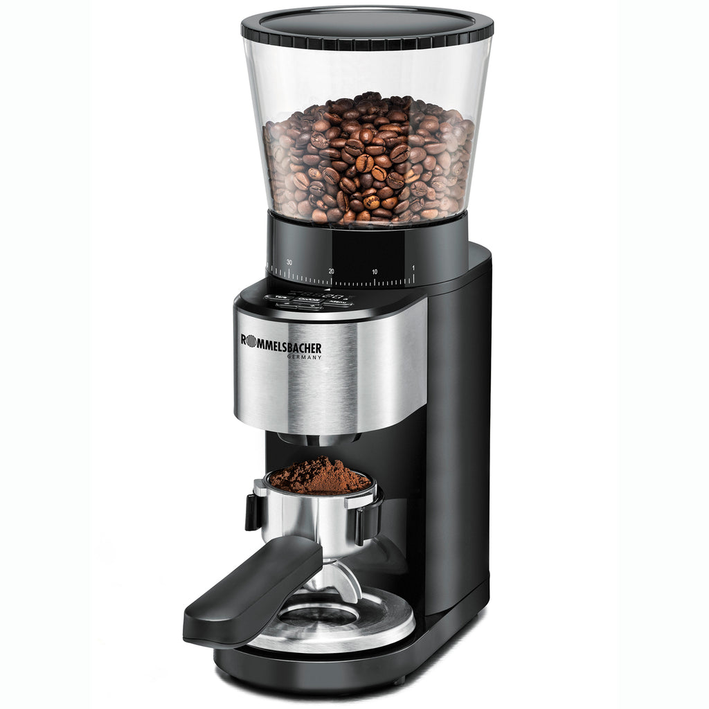 Rommelsbacher Kaffekvarn PRO med integrerad våg EKM 500 för Espresso-Holykitchen