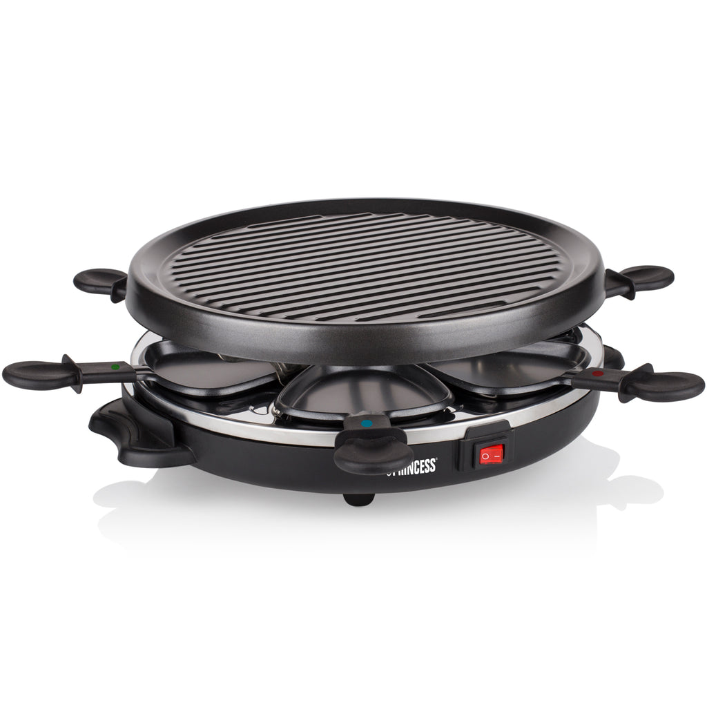 Princess Raclette 6 Grill Party 162725 (Ø 30 cm)-Holykitchen