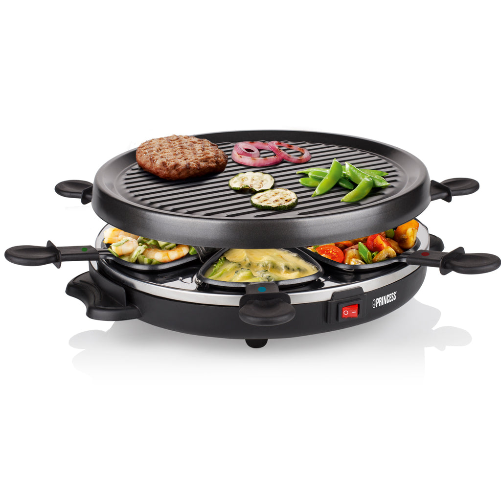 Princess Raclette 6 Grill Party 162725 (Ø 30 cm)-Holykitchen