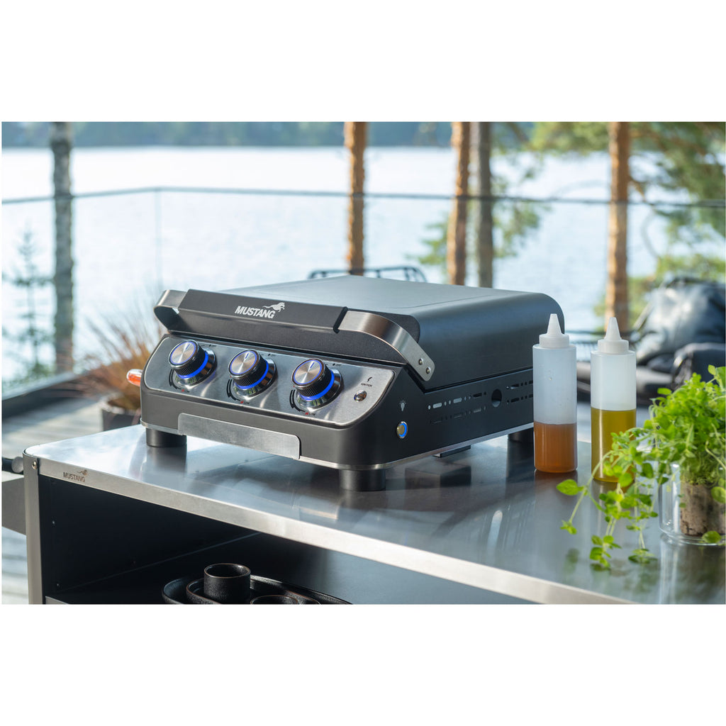 Mustang Gasolgrill Plate 3-Holykitchen