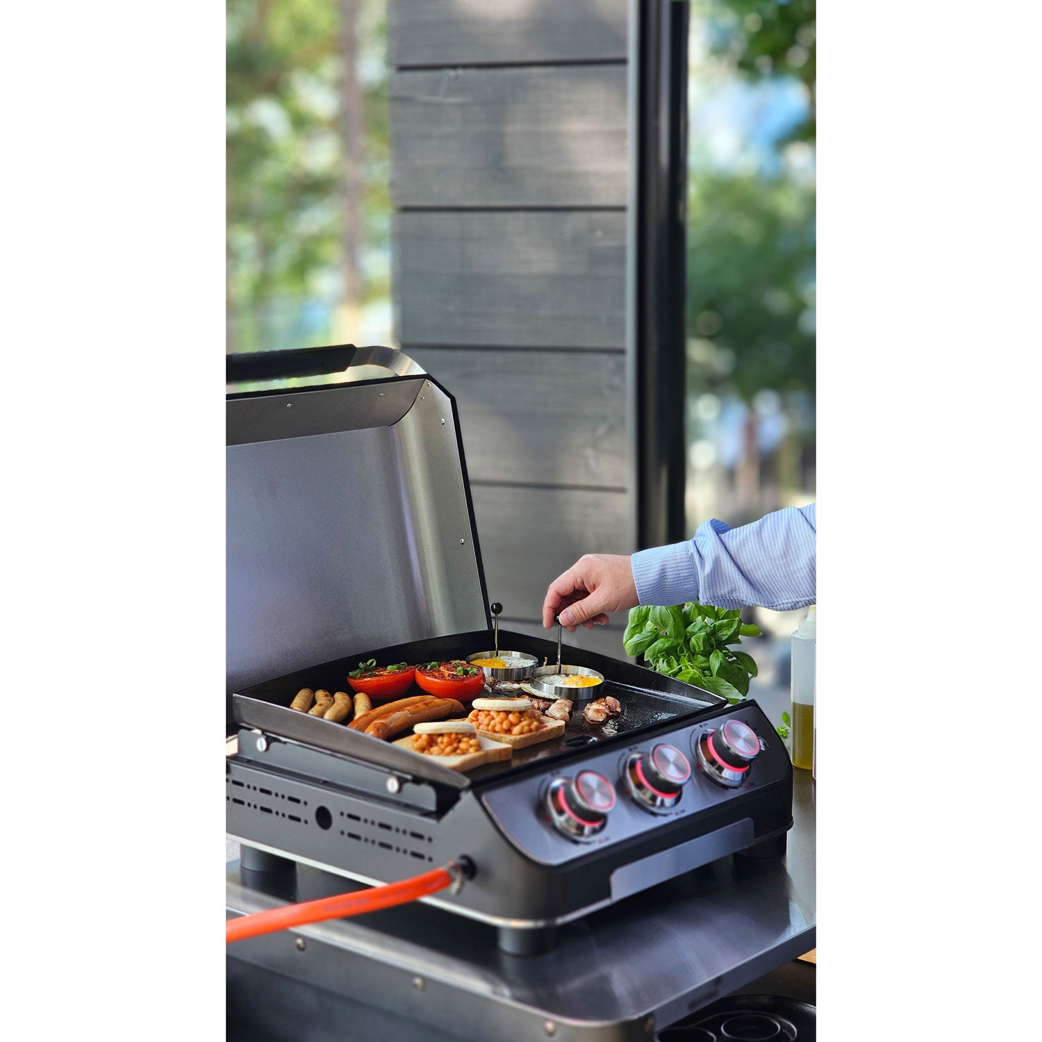 Mustang Gasolgrill Plate 3-Holykitchen