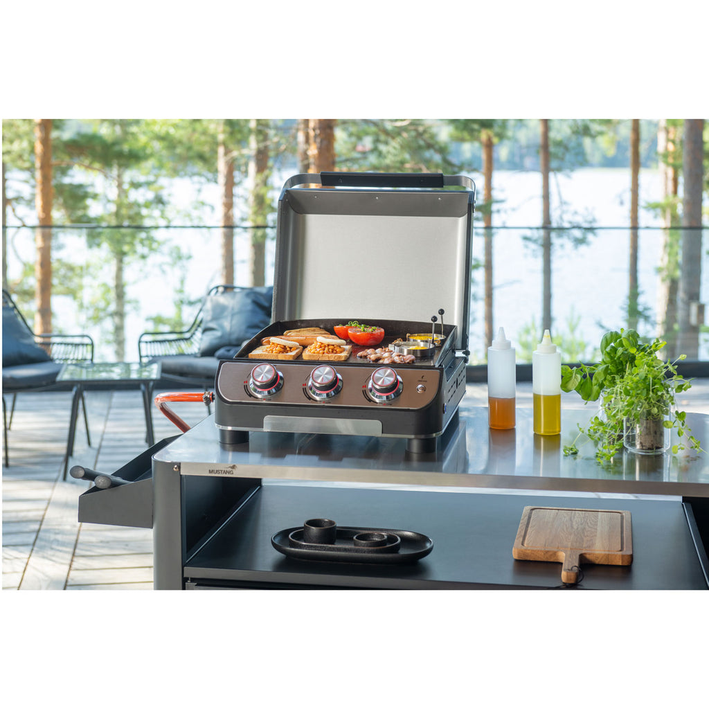 Mustang Gasolgrill Plate 3-Holykitchen