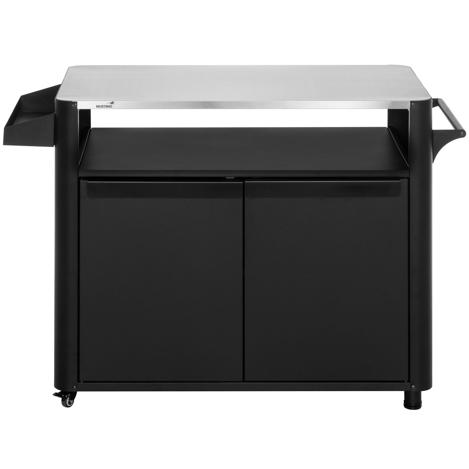 Mustang Grillbord Svart 135 x 60 x 90 cm-Holykitchen