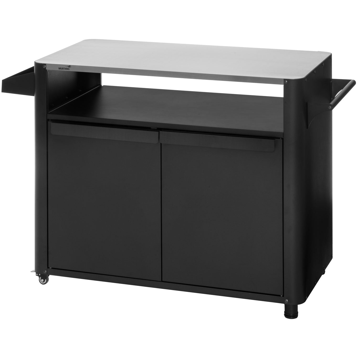 Mustang Grillbord Svart 135 x 60 x 90 cm-Holykitchen