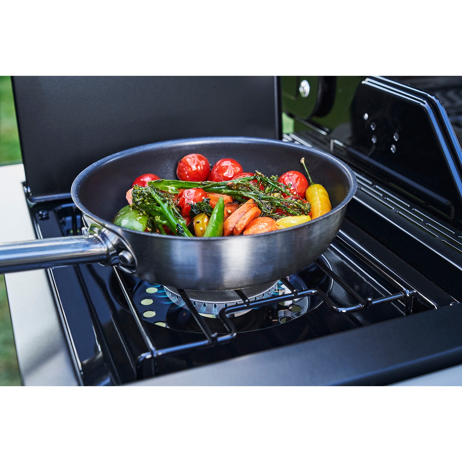 Char-Broil Hybridgrill Gas2Coal 2.0 3+1 Brännare 140925-Holykitchen