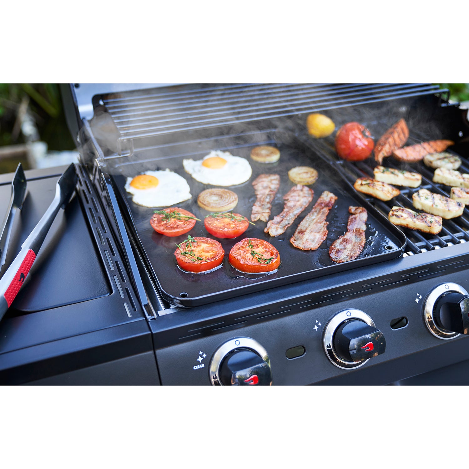 Char-Broil Universalstekplatta Plus 34 cm x 41,2 cm-Holykitchen