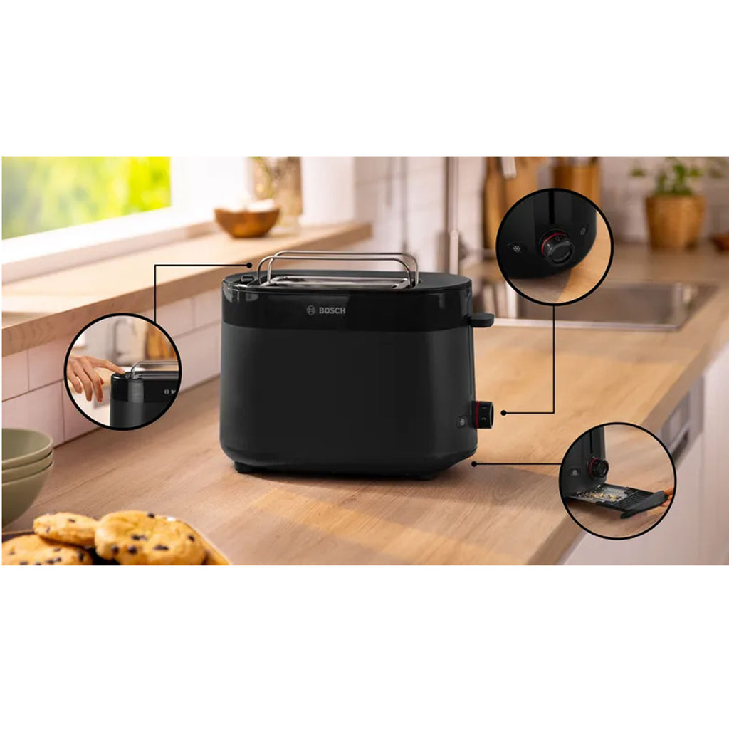 Bosch Brödrost TAT2M123 Elegant Design