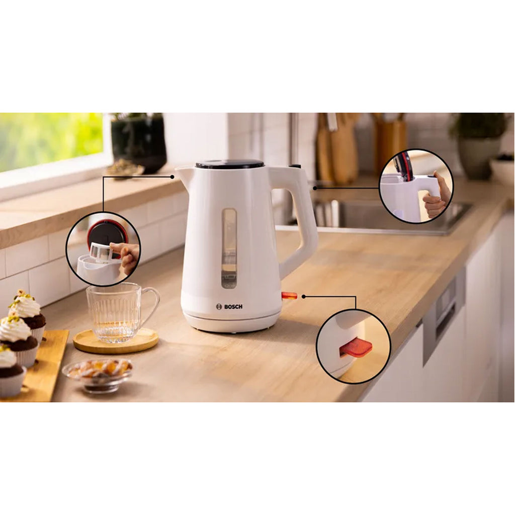 Bosch Vattenkokare TWK1M121 1,7l vit-Holykitchen