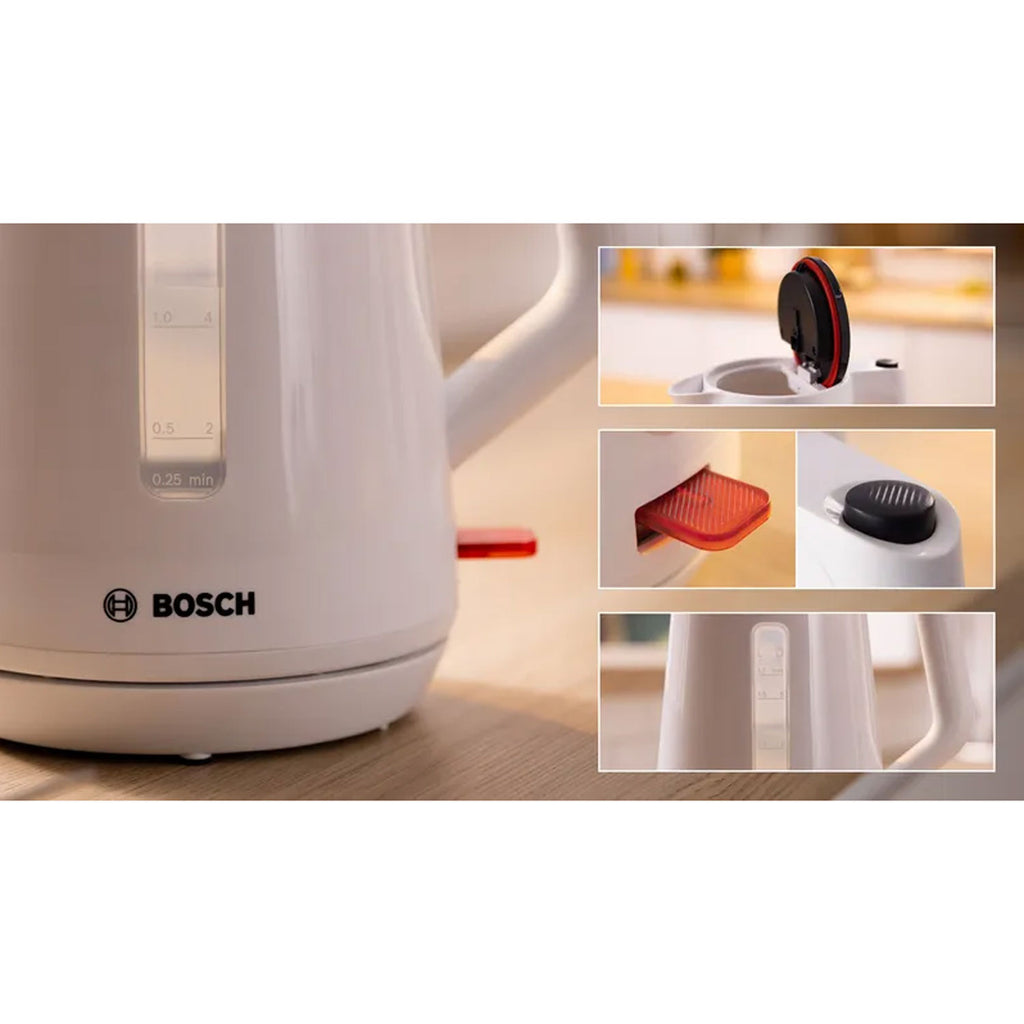 Bosch Vattenkokare TWK1M121 1,7l vit-Holykitchen