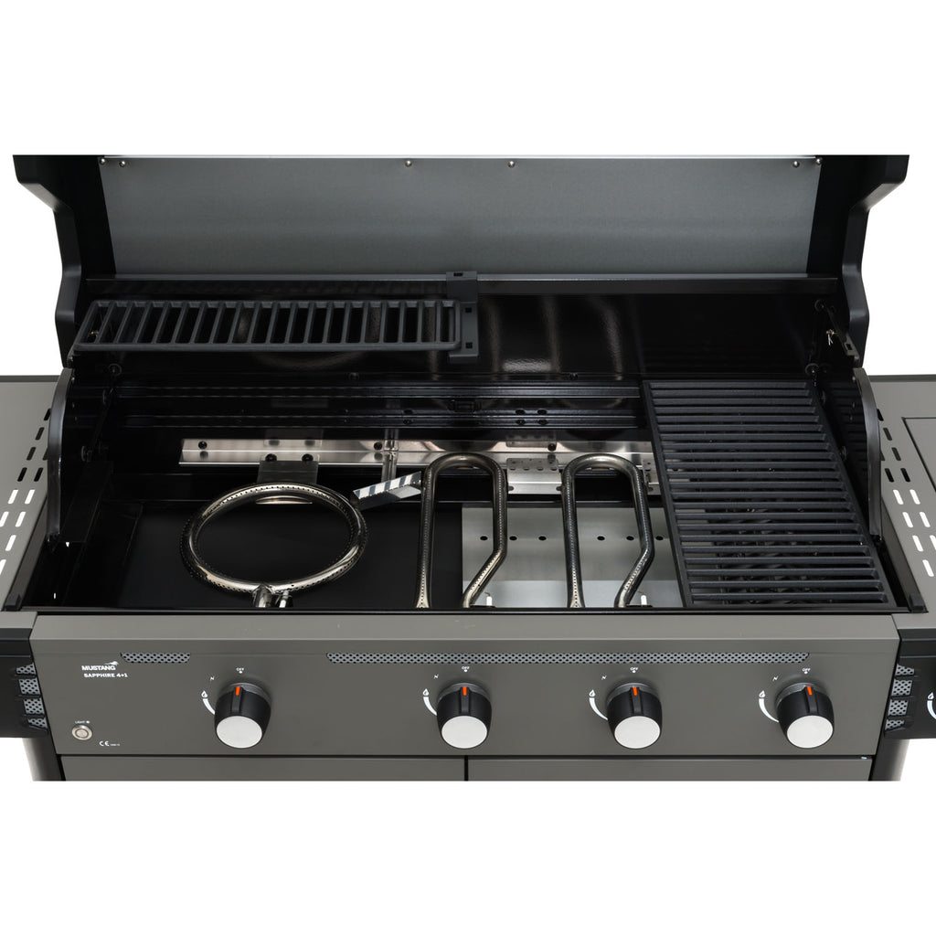 Mustang Gasgrill Sapphire 4+1 325423-Holykitchen