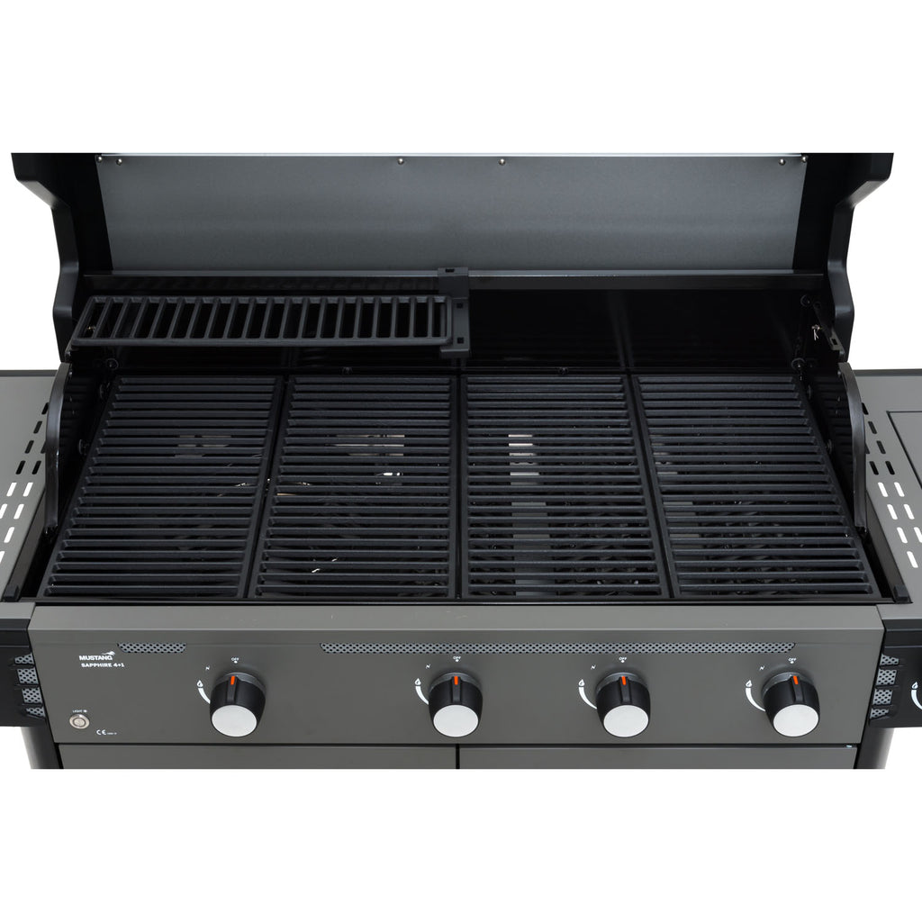 Mustang Gasgrill Sapphire 4+1 325423-Holykitchen