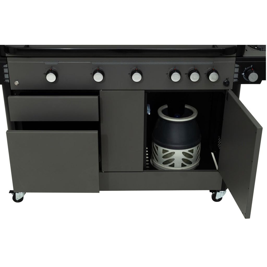 Mustang Gasgrill Sapphire 5+2 325424-Holykitchen