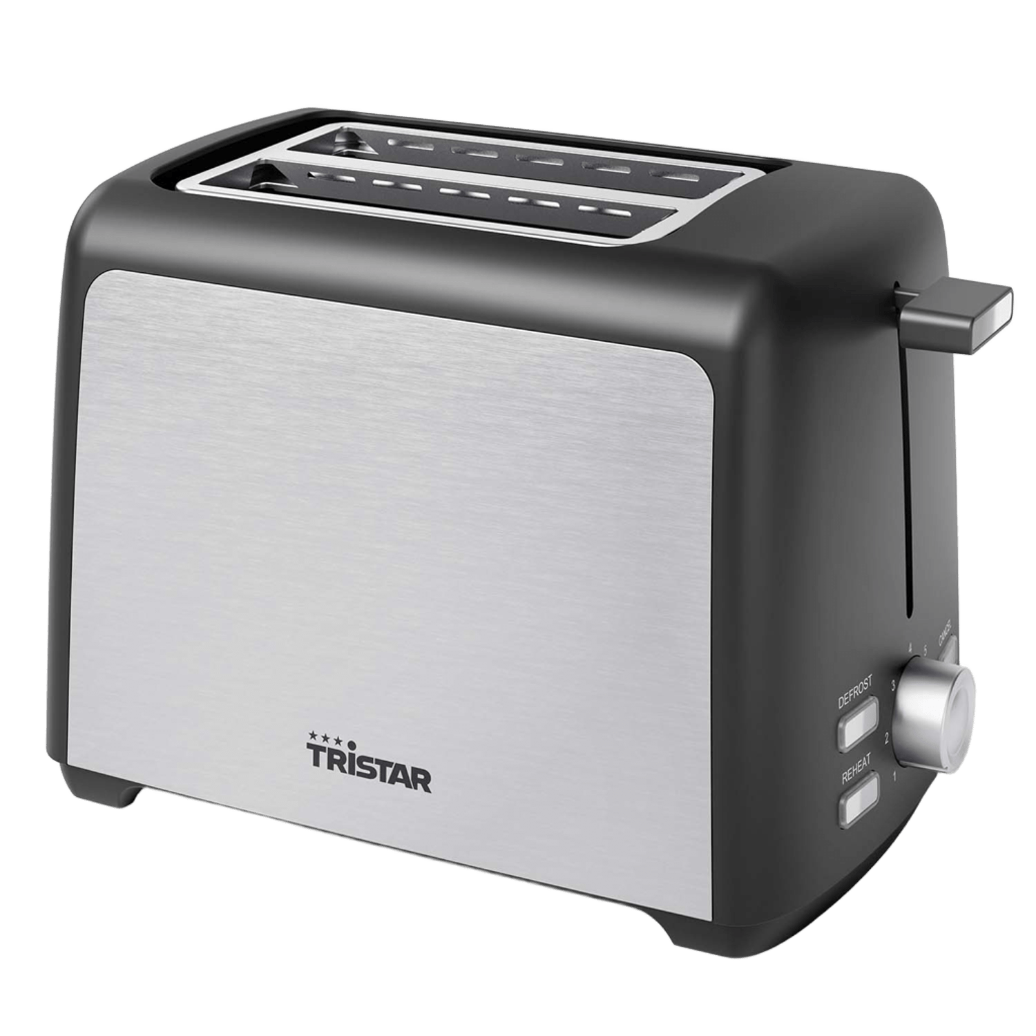Tristar Brödrost 2 skivors 800W Rostfri - BR-1058