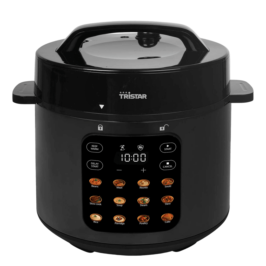 Tristar Tryckkokare 6L 1000W Digital - RK-6160-Holykitchen