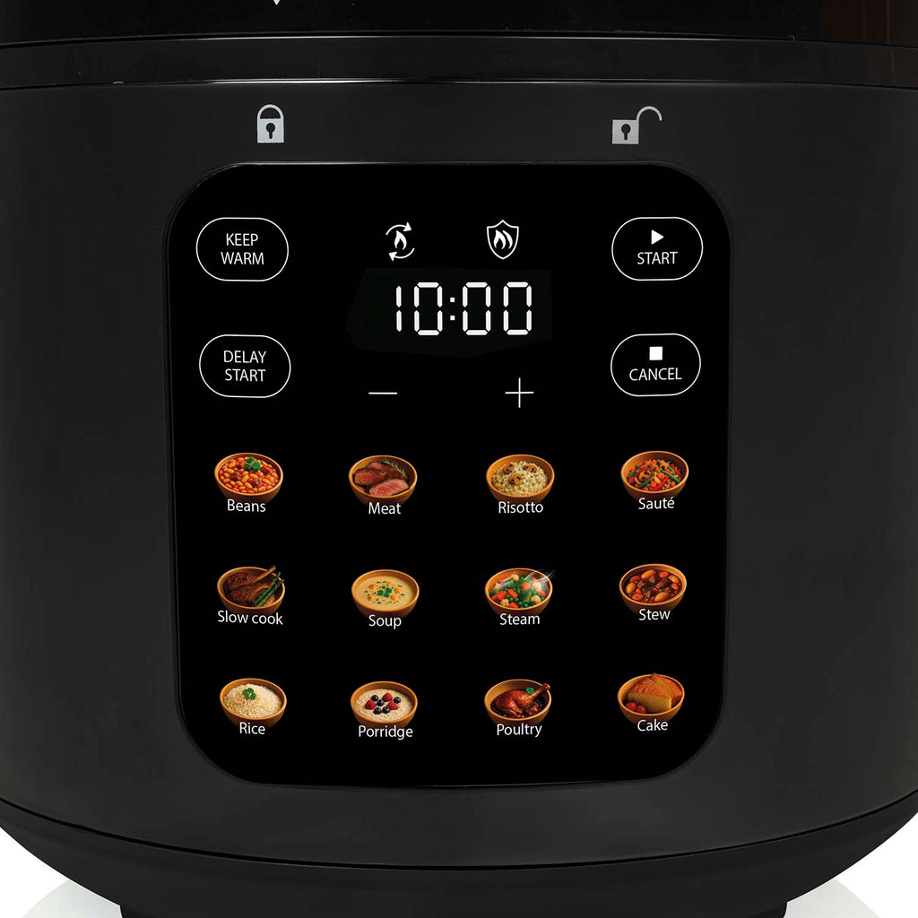 Tristar Tryckkokare 6L 1000W Digital - RK-6160-Holykitchen