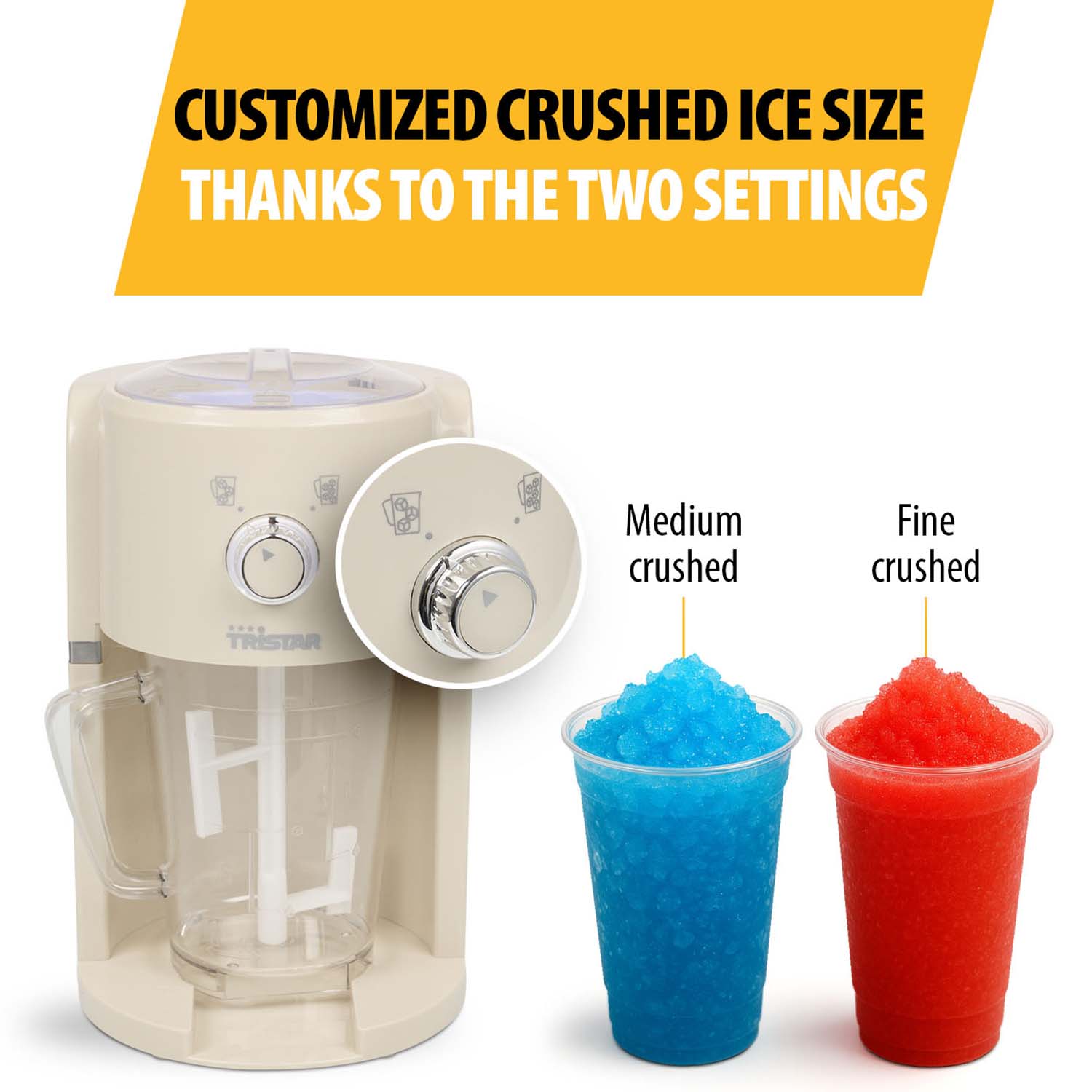 Tristar Slushy maker KD-7310 Ice Shaver-Holykitchen