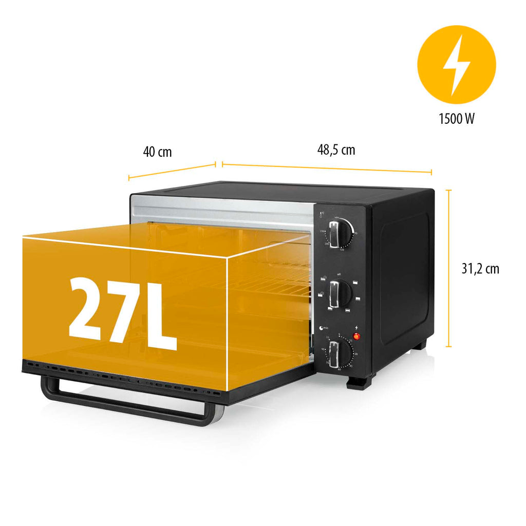 Tristar Varmluftsugn 27L 1500W - OV-3627-Holykitchen