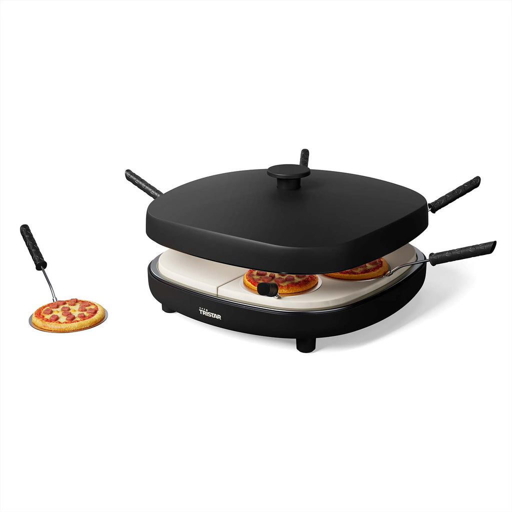Tristar Pizza Baker 6 pers. 32X32cm - PZ-9176-Holykitchen