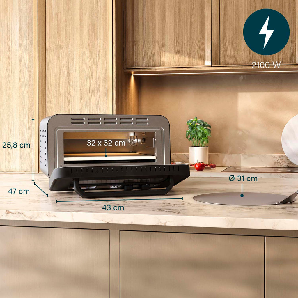 Princess Pizzaugn Pro Max 2100W 400°C - 112780-Holykitchen