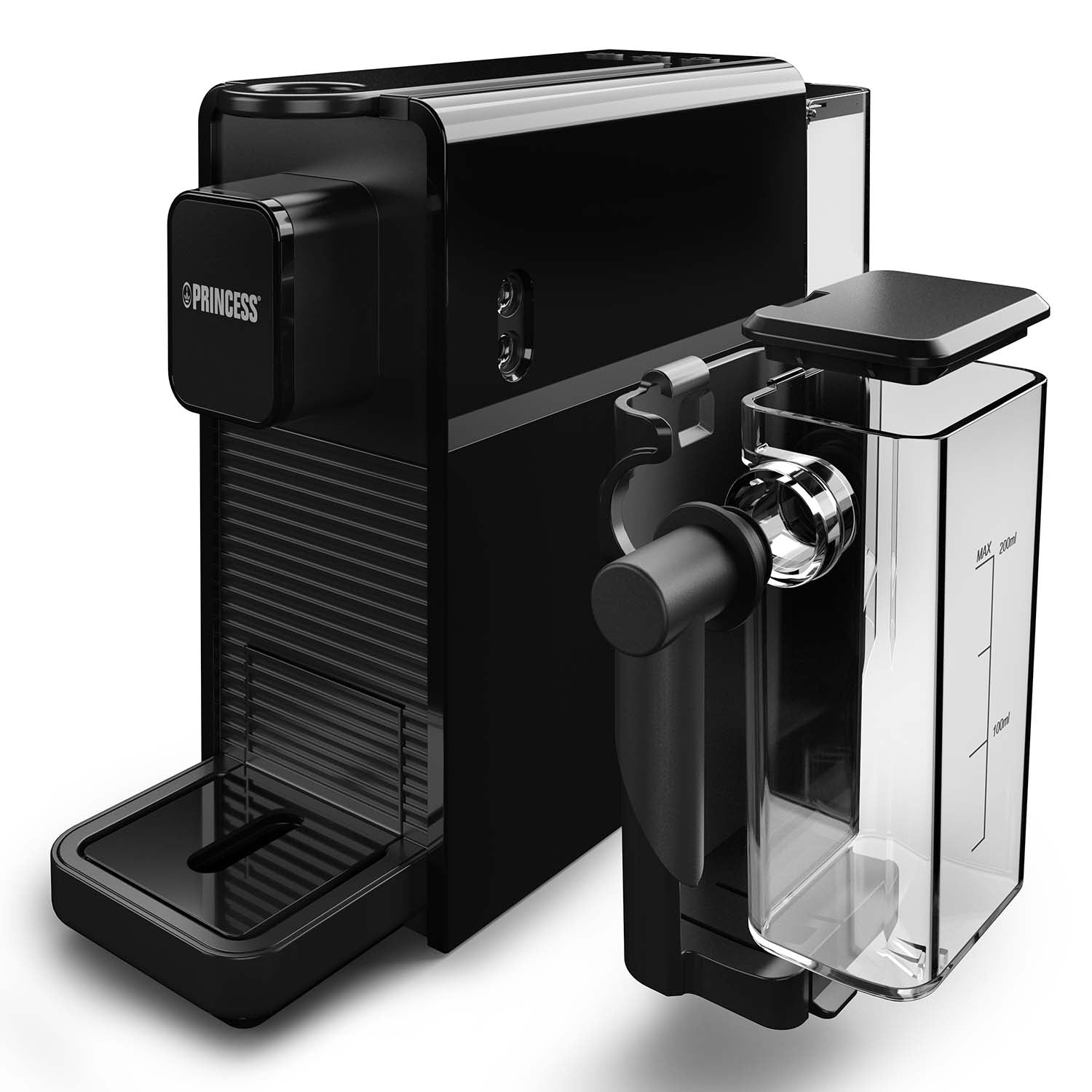 Princess Kapselmaskin Latte Pro 20bar "Nespresso" kompatibel - 249455-Holykitchen