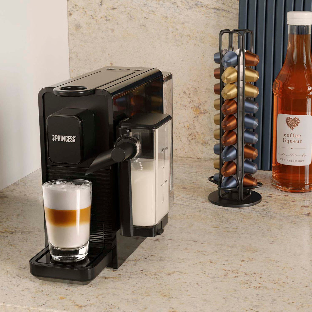 Princess Kapselmaskin Latte Pro 20bar "Nespresso" kompatibel - 249455-Holykitchen