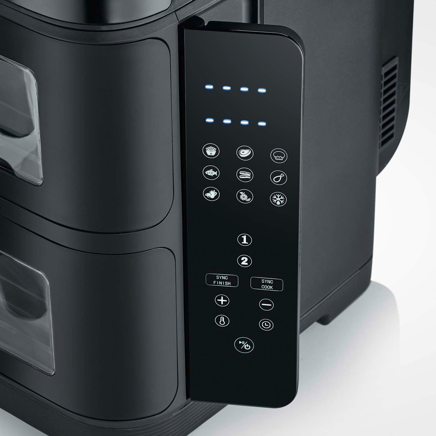 Severin Airfryer 11L S-Fry Duo stapel FR 2468