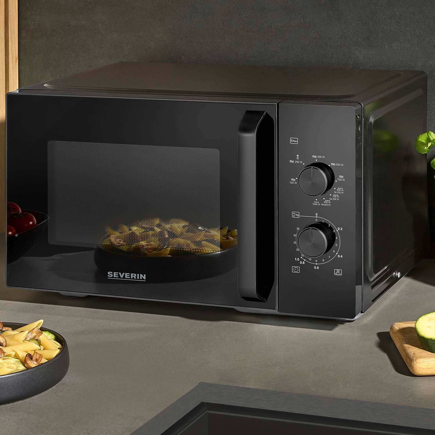 Severin Mikrovågsugn med grillfunktion 20L 1000W MW 7792