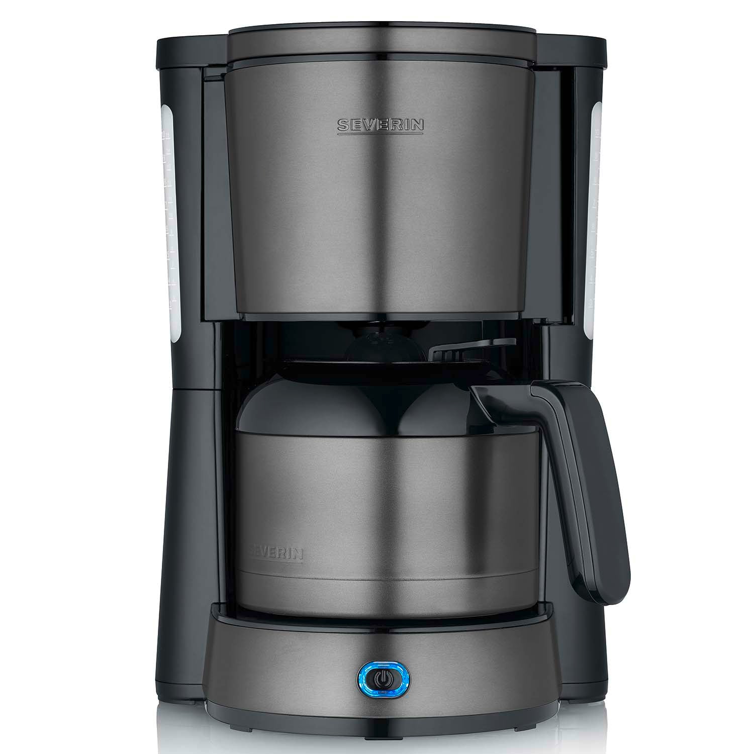Severin Termosbryggare Dark Inox 1000W KA9343