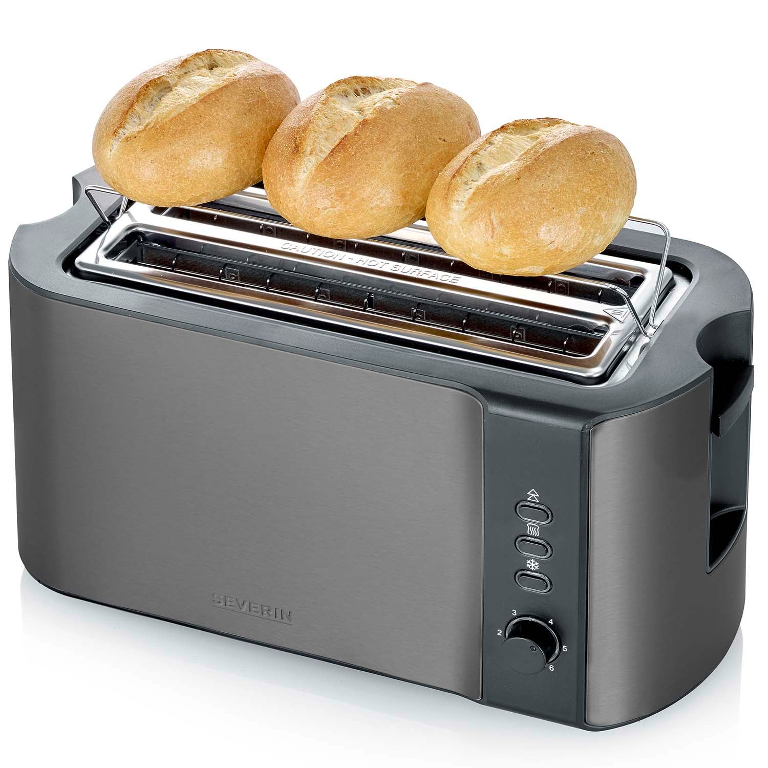 Severin Brödrost 4-skivig inkl bulltråg AT9341