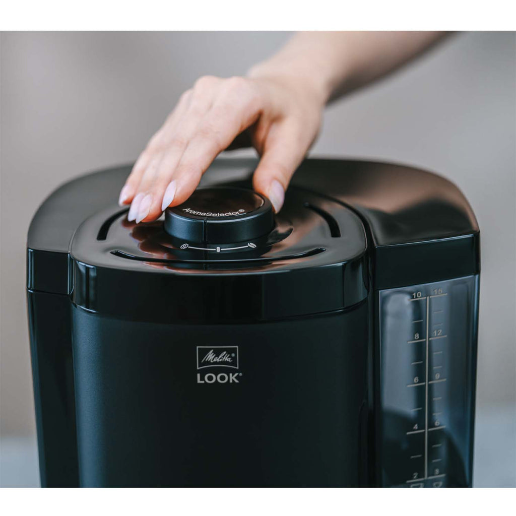 Melitta Kaffebryggare LOOK 1,25l AromaSelector® Svart-Holykitchen